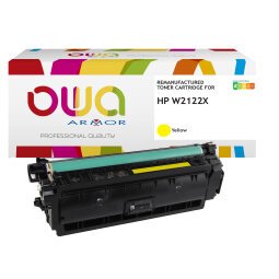 Armor - Toner Compatibile per Hp - Giallo  - W2122X 10.000 pag