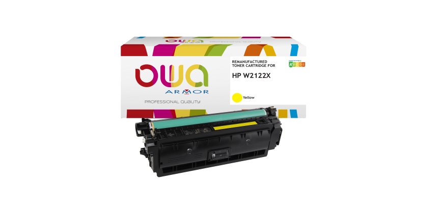 Armor - Toner Compatibile per Hp - Giallo  - W2122X 10.000 pag