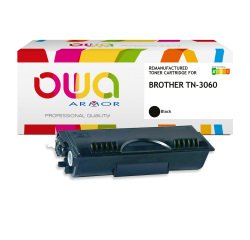 En_toner remanufacturé owa - haute capacité - noir - pour brother tn-3060