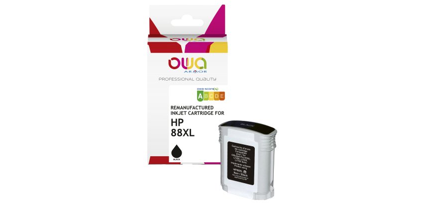 Armor - Cartuccia ink Compatibile  per Hp 88XL - Nero - K20256OW - 80 ml