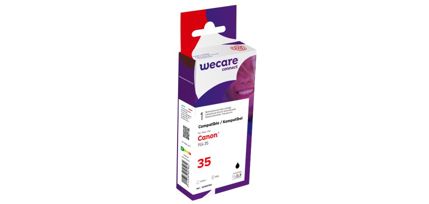 Armor - Cartuccia Compatibile per Canon Pixma IP 100-IP 100 PORTABLE-IP 100 V - Nero - 1509B001