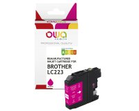 Armor - Cartuccia ink Compatibile  per Brother LC-223 - Magenta - K20619OW - 8 ml