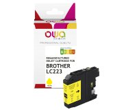 Armor - Cartuccia ink Compatibile  per Brother LC-223 - Giallo - K20620OW - 8 ml