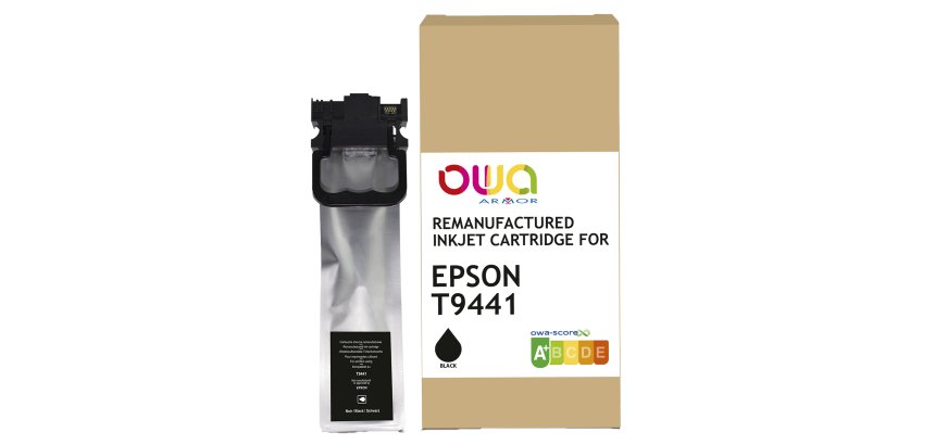 Armor - Cartuccia ink Compatibile  per Epson T944 - Nero - K20825OW - 50 ml