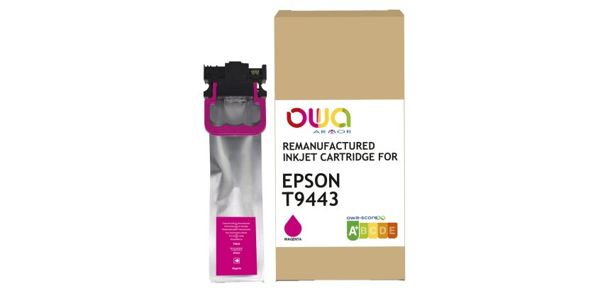 Armor - Cartuccia ink Compatibile  per Epson T944 - Magenta - K20827OW - 43 ml