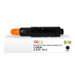 EN_Toner remanufacturé OWA - standard - Noir - pour CANON C-EXV 39 K, CANON C-EXV 39 K
