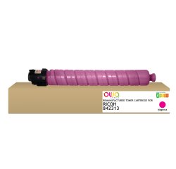 En_toner remanufacturé owa - standard - magenta - pour ricoh 842313