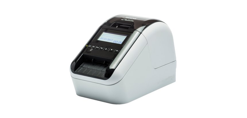 Brother QL-820NWBC label printer Direct thermal Colour 300 x 300 DPI 176 mm/sec Wired & Wireless Ethernet LAN DK Wi-Fi Bluetooth