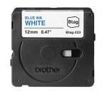 Brother - Nastro -  Blu/Bianco - BTAG233 - 12mm x 4mt