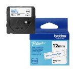 Brother - Nastro -  Blu/Bianco - BTAG233 - 12mm x 4mt
