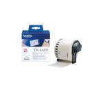 Brother - Rotolo etichetta continua - carta adesiva - Nero/Bianco - 62mm x 30,48mt - DK-44205
