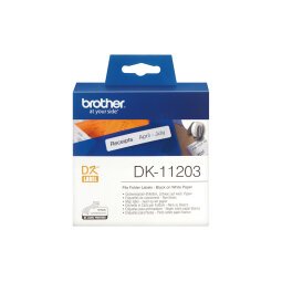 Brother DK-11203 - file folder labels - 300 label(s) - 17 x 87 mm