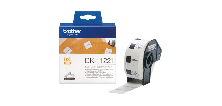 Brother Square Paper Label