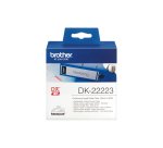 Brother DK-22223 printer label White