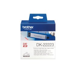 Brother DK-22223 printer label White