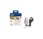 Brother - Rotolo etichetta continua - carta adesiva - Nero/Bianco - 38mm x 30,48mt - DK-22225