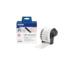Brother - Rotolo nastro - in carta non adesiva - Nero/Bianco - 54mm x 30,48mt - DK-N55224