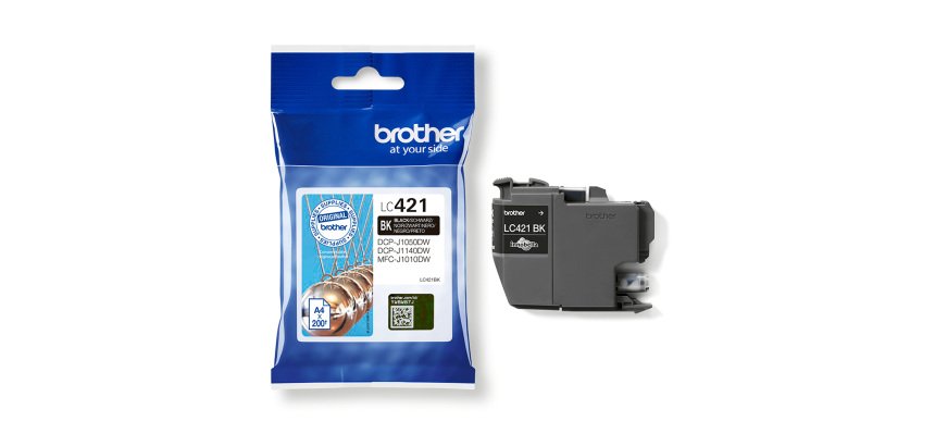 Brother LC421BK ink cartridge 1 pc(s) Original Black