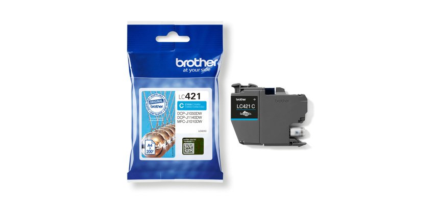 Brother - Cartuccia Ink - Ciano - LC421C - 200 pag