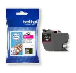 Brother - Cartuccia Ink - Magenta - LC421M - 200 pag