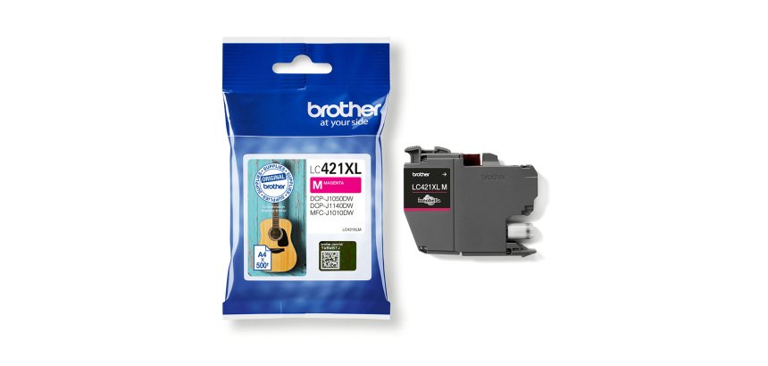 Brother - Cartuccia Ink - Magenta - LC421XLM - 500 pag