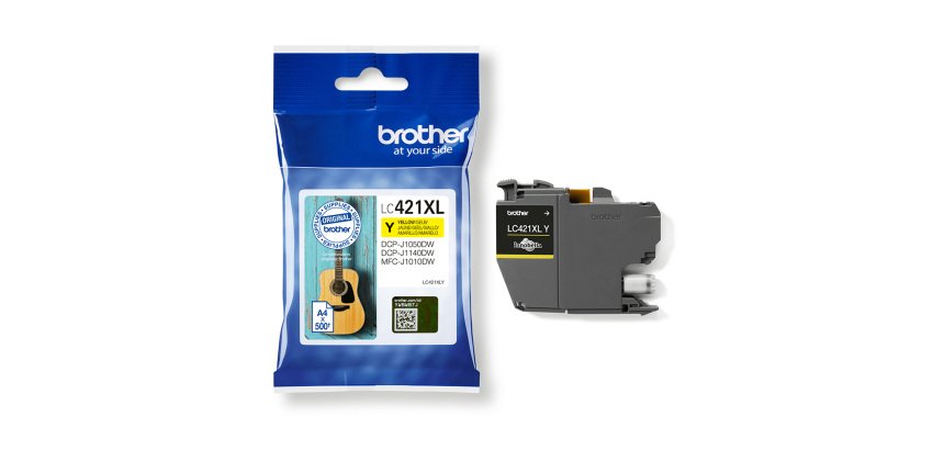 Brother - Cartuccia Ink - Giallo - LC421XLY - 500 pag
