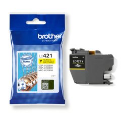 Brother - Cartuccia Ink - Giallo - LC421Y - 200 pag