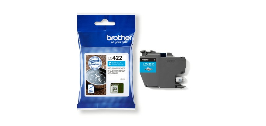 Brother - Cartuccia - Ciano - LC422C - 550 pag