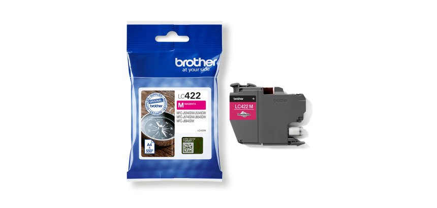 Brother - Cartuccia - Magenta - LC422M - 550 pag