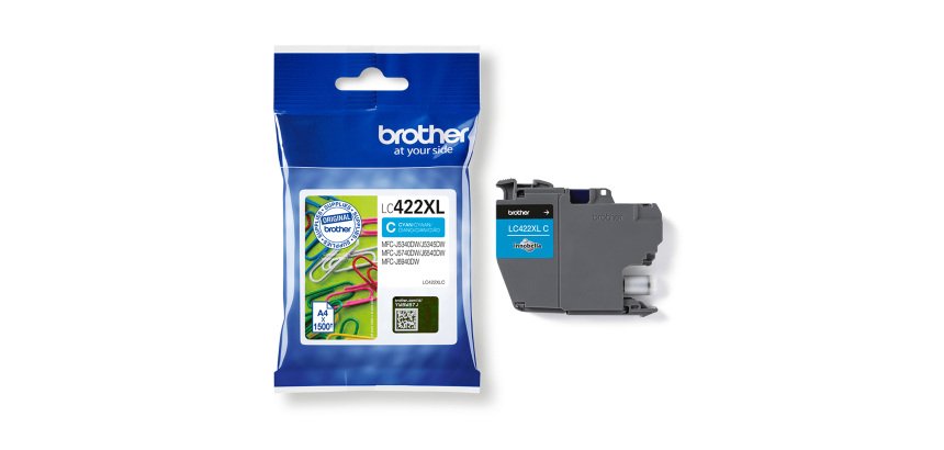 Brother LC422XLC ink cartridge 1 pc(s) Original Cyan