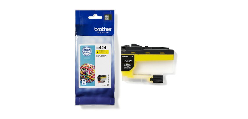 Brother - Cartuccia - Giallo - LC424Y - 750 pag