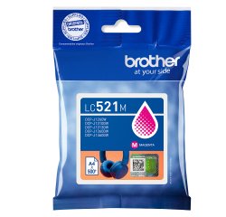 Brother - Cartuccia - Magenta - LC521M - 500 pag