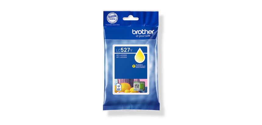 Brother Genuine LC527Y Ink Cartridge - Yellow
