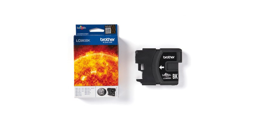 Brother LC980BK ink cartridge 1 pc(s) Original Black