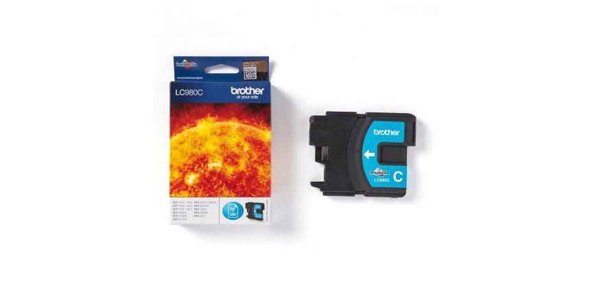 Brother LC980C ink cartridge 1 pc(s) Original Cyan