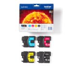 Brother LC980 Pack ink cartridge 4 pc(s) Original Standard Yield Black, Cyan, Magenta, Yellow