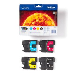 Brother LC980 Pack ink cartridge 4 pc(s) Original Standard Yield Black, Cyan, Magenta, Yellow