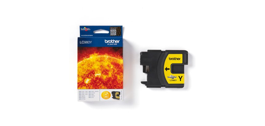 Brother LC980Y ink cartridge 1 pc(s) Original Yellow