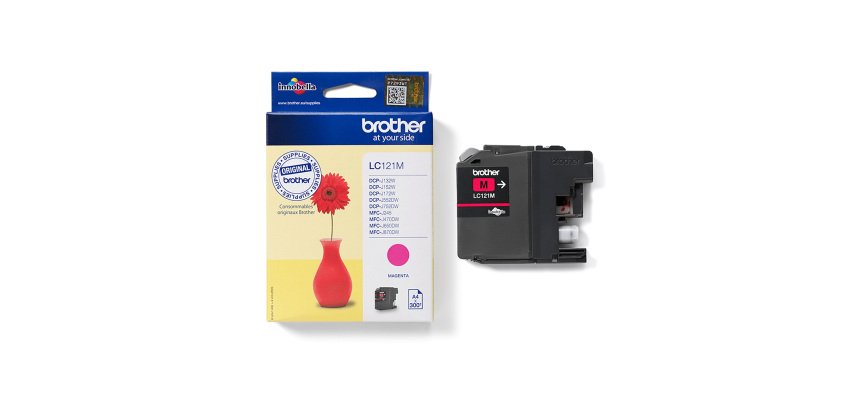 Brother - Cartuccia - Magenta - LC121M - 300 pag