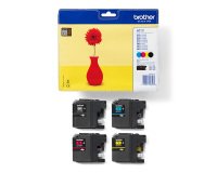 Brother LC121VALBP ink cartridge 4 pc(s) Original Black, Cyan, Magenta, Yellow