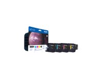 BROTHER LC-1220 ink cartridge black and tri-colour standard capacity 4 x 300 pages 1-pack blister without alarm