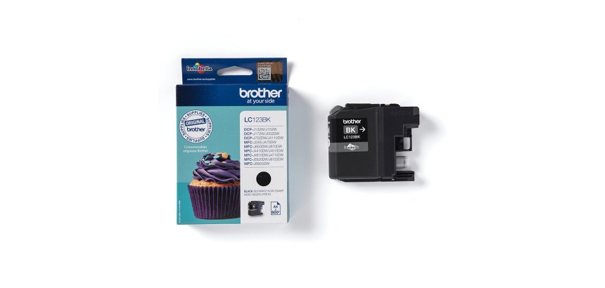 Brother - Cartuccia - Nero - LC123BK - 600 pag