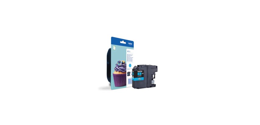 Brother - Cartuccia - Ciano - LC123CBP- 600 pag