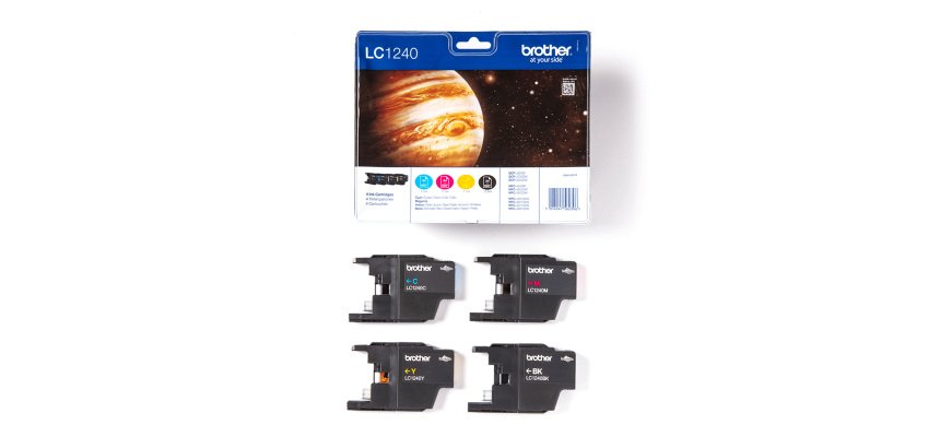 Brother Ink Cartridge Pack: Cyan / Magenta / Yellow / Black