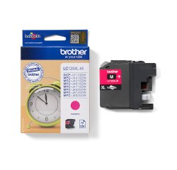 Brother LC125XLM ink cartridge 1 pc(s) Original Extra (Super) High Yield Magenta