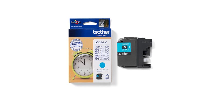 Brother LC-125XLC ink cartridge 1 pc(s) Original Cyan