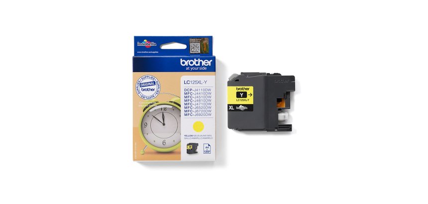 Brother - Cartuccia - Giallo - LC125XLY- 1200 pag