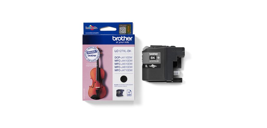 Brother - Cartuccia - Nero - LC127XLBK - 1200 pag