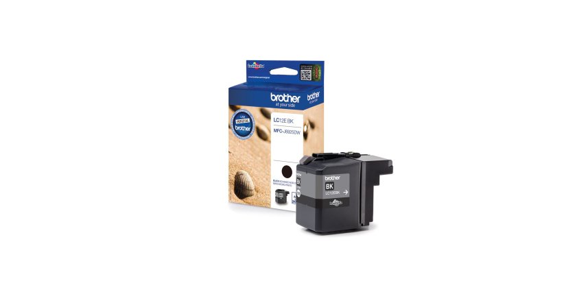 Brother LC12EBK ink cartridge 1 pc(s) Original Black