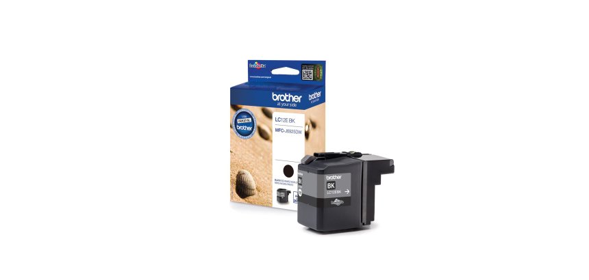 Brother LC12EBK ink cartridge 1 pc(s) Original Black